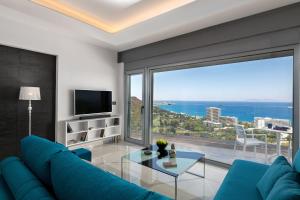 Rhodes Skyline Suite with out Door Jacuzzi Sea View