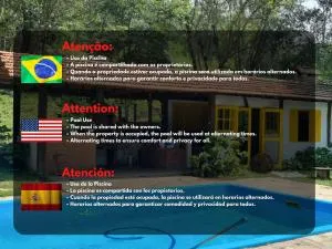 Casa dos Emus visitação Pets Natureza casa Rústica - Araras Lago Traga seu filhos - 里贝朗皮里斯