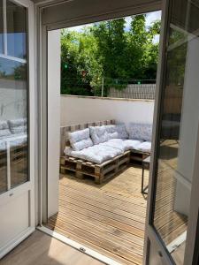 Maisons de vacances Maupiti, maisonnette en bord de plage d-Ares : photos des chambres