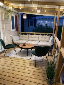 Un toit sur le bassin les viviers