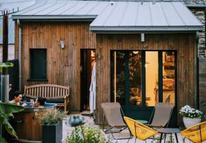 Maisons de vacances Gite de charme 4 etoiles avec SPA privatif : photos des chambres