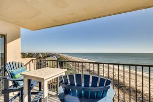 Walk to Beach Emerald Isle Condo with Ocean View!