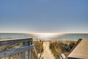 Walk to Beach Emerald Isle Condo with Ocean View!