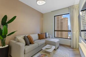 Beachside Home on JBR Walk with modern interiors