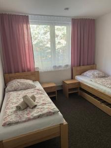 Twin Room with Garden View room in Chata Primula