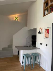 Très beau duplex, 2 chambres, parking privé, plage à 5 minutes