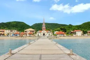 Maison spacieuse et charmante aux Anses-d'Arlet avec vue sur mer - Grande Anse