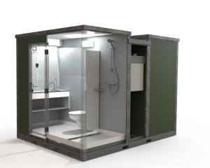 Pod met nabijgelegen privé sanitair - Camp Diekirch