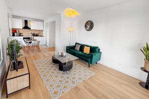 Appartements Balcon ensoleille, design moderne : photos des chambres