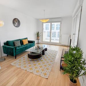 Appartements Balcon ensoleille, design moderne : photos des chambres