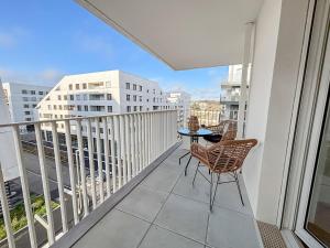 Appartements Balcon ensoleille, design moderne : photos des chambres