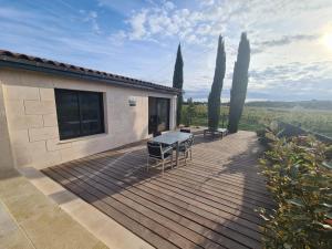 Maisons de vacances Gite au coeur des vignes, jacuzzi et sauna prives : photos des chambres