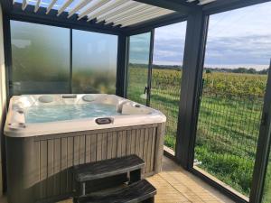 Maisons de vacances Gite au coeur des vignes, jacuzzi et sauna prives : photos des chambres