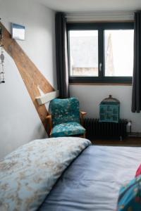 Maisons de vacances La Maison Bleue, terrasses et vue panoramique mer : photos des chambres