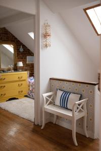 Maisons de vacances La Maison Bleue, terrasses et vue panoramique mer : photos des chambres