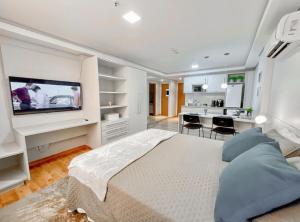 Flat Confortável com Lava e Seca