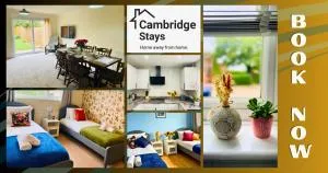 Cambridge Stays 3BR House-Garden-Free Parking-15 min to centre-5 min to motorway - Bar Hill 