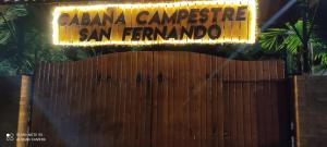 Cabaña Campestre San Fernando