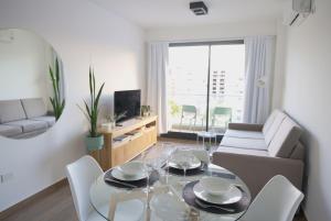 Departamento 2 amb Palermo Hollywood en edificio con pileta