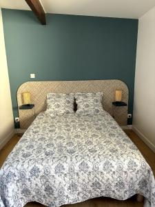 Pavillon indépendant au 1er étage de deux chambres