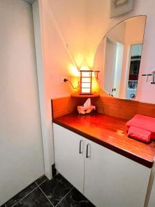 Tropical family beach house