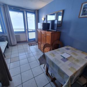 Studio La Mongie 4p aux pieds des pistes avec balcon N47