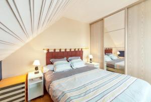 Appartements Appartement charmant avec vue sur la mer - Saint-Pol-de-Leon, 60m² : photos des chambres