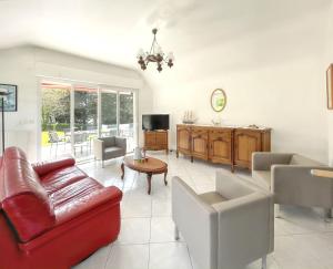 Maisons de vacances Maison accueillante a Fouesnant avec grand jardin : photos des chambres