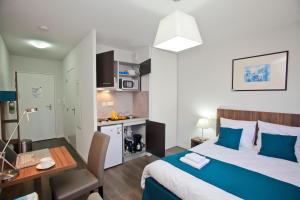 Appart'hotels Appart Hotel Odalys City Tours Le Jardin des Lettres : photos des chambres