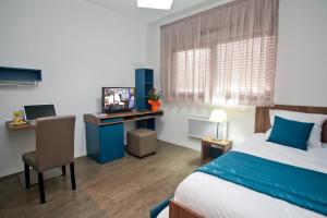 Appart'hotels Appart Hotel Odalys City Tours Le Jardin des Lettres : photos des chambres