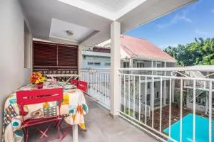 Horizon Créole - Climatisé avec piscine partagée - Basse-Pointe