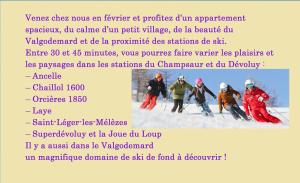 Gîte "Entre Champsaur et Valgodemard"