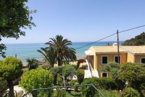 Corfu Glyfada Menigos Beach Apartments Corfu Greece