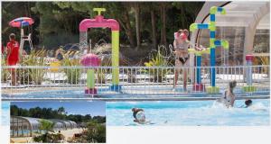 Maisons de vacances Bungalow charmant a Saint-Jean-de-Monts avec piscine partagee : photos des chambres