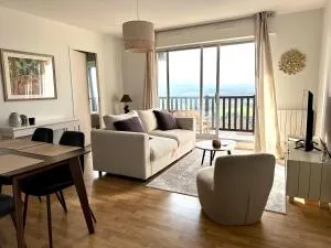 Appartement terrasse vue mer/campagne - 图尔热维尔