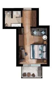 Deluxe Doppelzimmer (2 Erwachsene & 1 Kind)