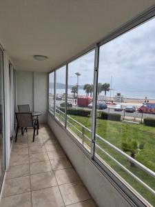 First line, ocean view