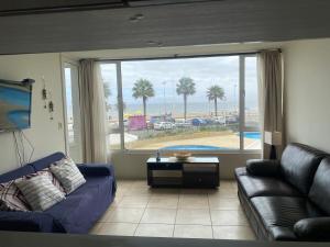 First line, ocean view