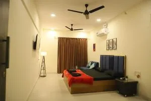 Ivy Bliss Studio with Common Pool, B 06, Karjat - 卡尔贾特