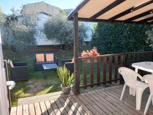Campings Camping les Oliviers : Bungalow 2 Chambres