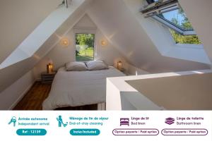 Maisons de vacances 300 m de la mer - Maison pour 4 avec jardin : photos des chambres