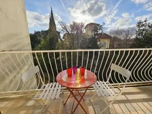 Bel appartement, climatisation, WIFI, plage et commerces à pied - Les Sablettes