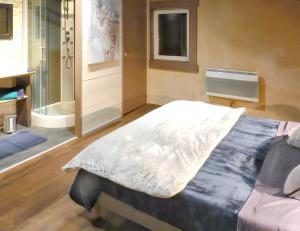 Maisons de vacances Maison spacieuse a Arrentes-de-Corcieux avec jacuzzi : photos des chambres