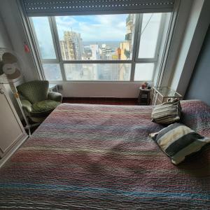 Departamento 2 ambientes frente al mar, La Perla