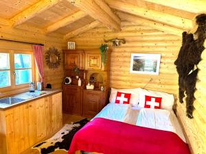 SwissHut Idyllic Farm Cabin - Chalet Grabenmuhle 1
