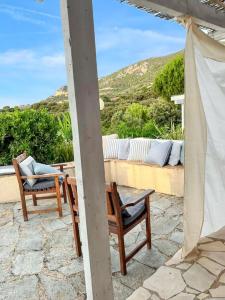 Maisons de vacances Maison Vue Mer a Lumio avec Terrasse et Jardin Clos : photos des chambres