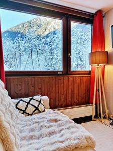 Chamonix : Studio intime au bord du lac des Gaillands et pistes de ski