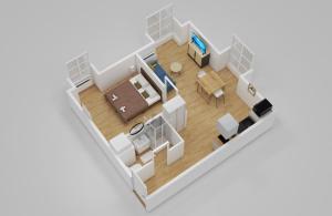 Appartements Notre Dame 3 - Tres belle vue sur la Loire - Lumineux - Hypercentre : photos des chambres