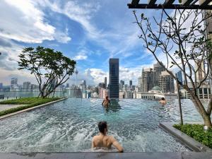 Axon Bukit Bintang Cozy 1BR Suite with KLCC View