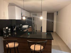 Apartamento con hermosa vista al lago